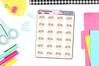 Cat Care Functional Deco Planner Stickers