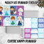 Ice Princess Sisters Weekly kit Happy Planner Stickers