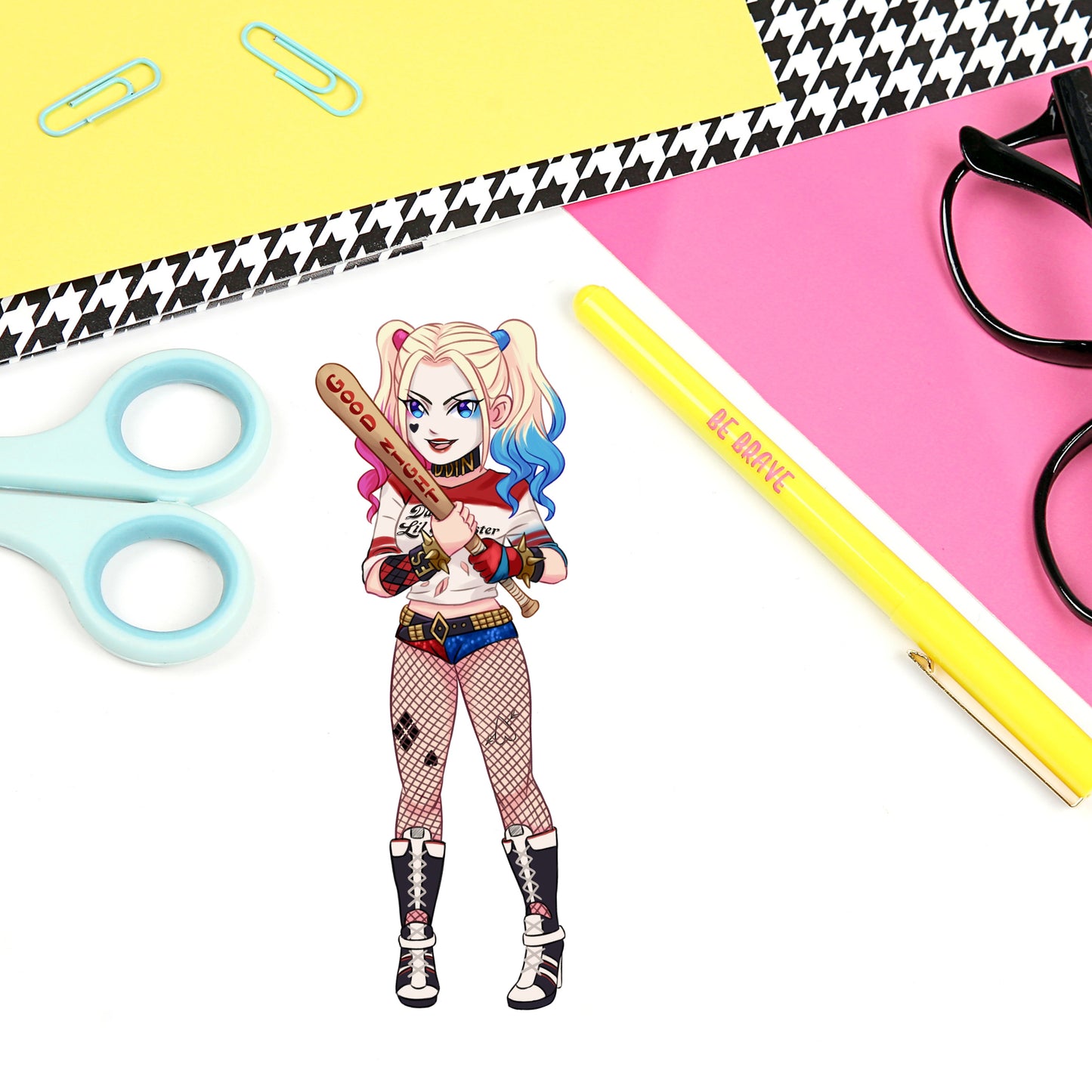 Harley Quinn Decal Stickers