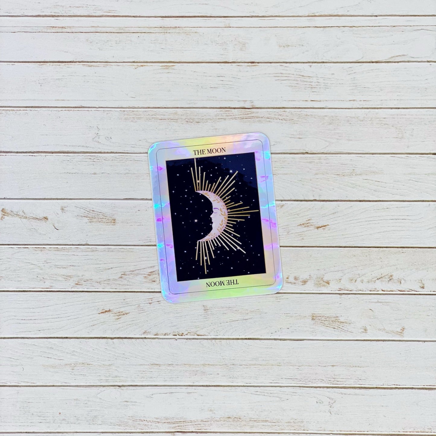 Tarot Cards Holographic Vinyl Decals