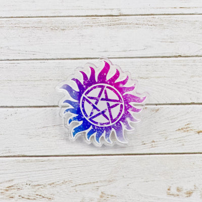 Anti-Possession Supernatural Acrylic Pin