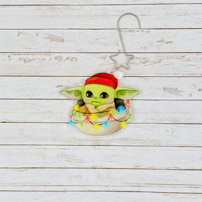 Alien Child Space Wars Christmas Tree Ornament